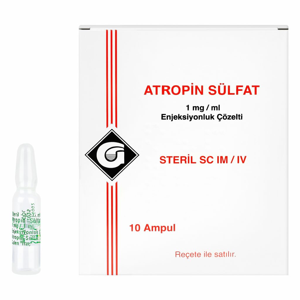 Atropine Sulfate 1 Mg 1ml Solution For Injection Galen İlaç San AŞ 9612